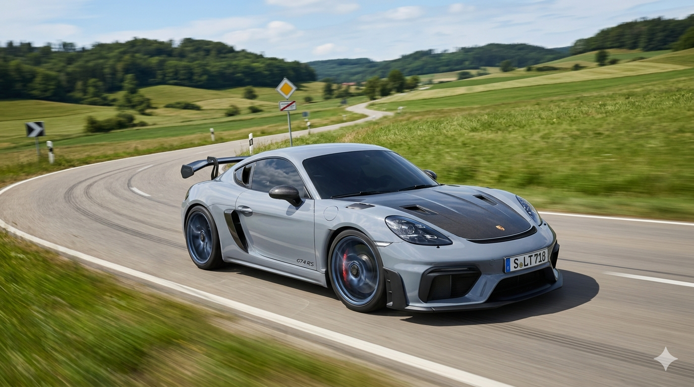 GT4 RS auf der Landstraße